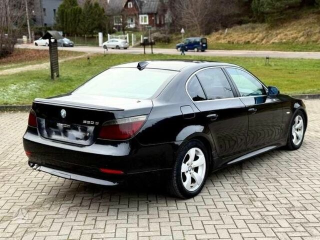 Чорний БМВ 5 Серія, об'ємом двигуна 3 л та пробігом 260 тис. км за 6859 $, фото 5 на Automoto.ua