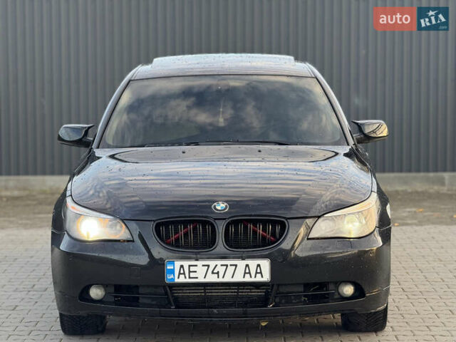 Черный БМВ 5 Серия, объемом двигателя 2.5 л и пробегом 290 тыс. км за 3999 $, фото 1 на Automoto.ua