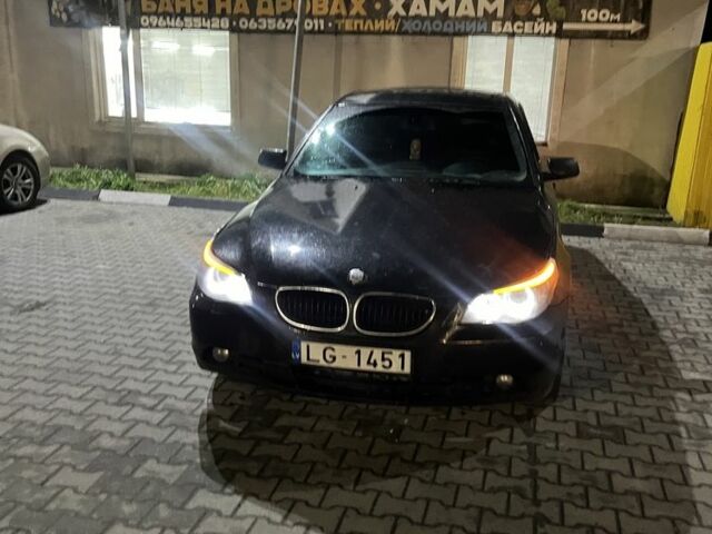 Черный БМВ 5 Серия, объемом двигателя 3 л и пробегом 400 тыс. км за 3850 $, фото 3 на Automoto.ua
