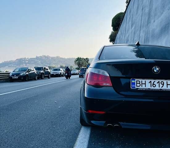 Черный БМВ 5 Серия, объемом двигателя 2.5 л и пробегом 170 тыс. км за 8500 $, фото 5 на Automoto.ua