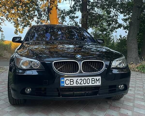 Черный БМВ 5 Серия, объемом двигателя 3 л и пробегом 360 тыс. км за 7500 $, фото 4 на Automoto.ua