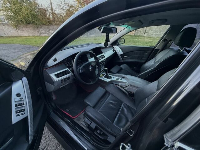 Черный БМВ 5 Серия, объемом двигателя 3 л и пробегом 380 тыс. км за 6700 $, фото 11 на Automoto.ua