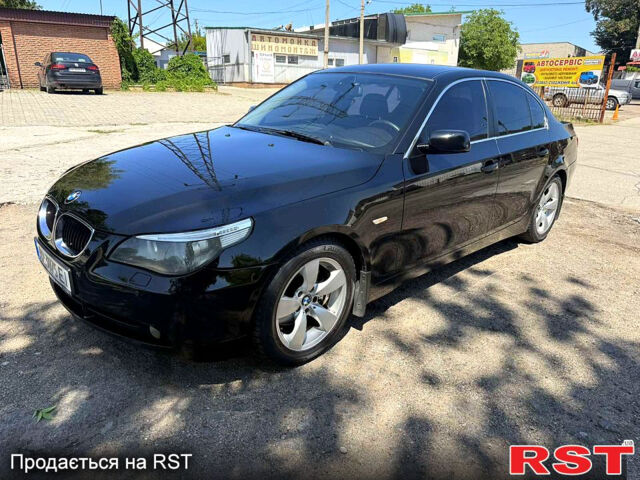 Черный БМВ 5 Серия, объемом двигателя 2.2 л и пробегом 340 тыс. км за 6800 $, фото 2 на Automoto.ua
