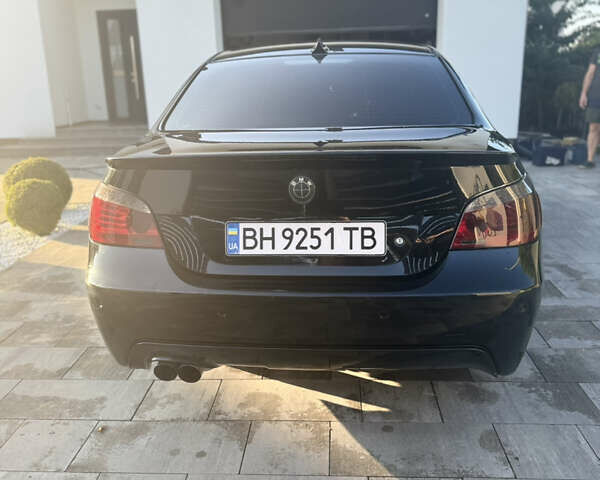 Черный БМВ 5 Серия, объемом двигателя 3 л и пробегом 254 тыс. км за 8200 $, фото 1 на Automoto.ua