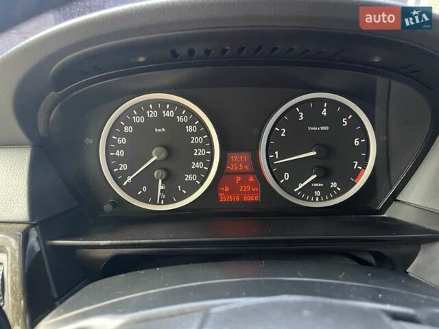 Черный БМВ 5 Серия, объемом двигателя 3 л и пробегом 360 тыс. км за 7500 $, фото 14 на Automoto.ua