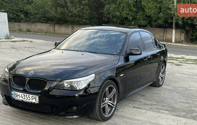 Черный БМВ 5 Серия, объемом двигателя 2.5 л и пробегом 320 тыс. км за 7800 $, фото 2 на Automoto.ua