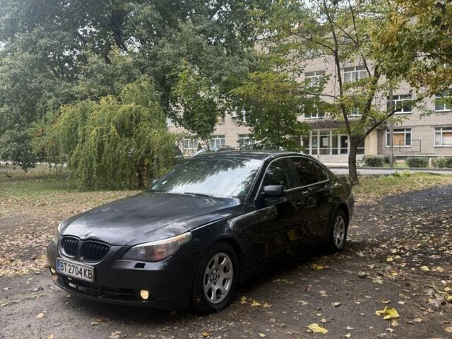 Черный БМВ 5 Серия, объемом двигателя 2.5 л и пробегом 300 тыс. км за 3800 $, фото 7 на Automoto.ua