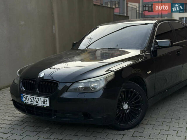 Черный БМВ 5 Серия, объемом двигателя 2.5 л и пробегом 330 тыс. км за 6999 $, фото 2 на Automoto.ua
