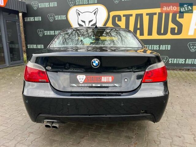 Чорний БМВ 5 Серія, об'ємом двигуна 3 л та пробігом 148 тис. км за 8100 $, фото 6 на Automoto.ua
