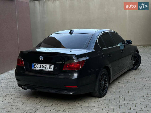 Черный БМВ 5 Серия, объемом двигателя 2.5 л и пробегом 330 тыс. км за 6999 $, фото 6 на Automoto.ua