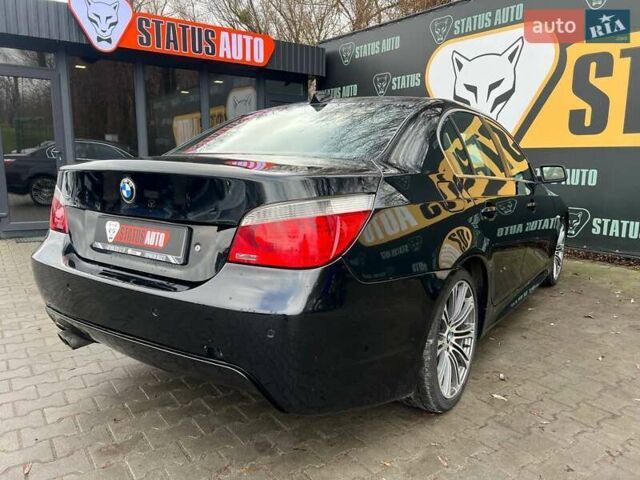 Чорний БМВ 5 Серія, об'ємом двигуна 3 л та пробігом 148 тис. км за 8100 $, фото 7 на Automoto.ua