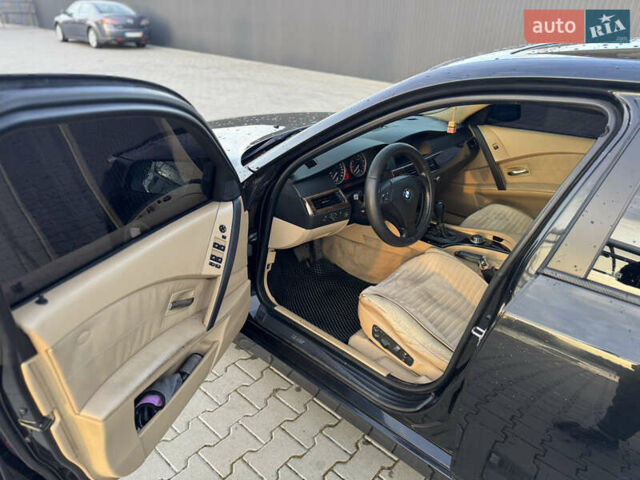 Черный БМВ 5 Серия, объемом двигателя 2.5 л и пробегом 290 тыс. км за 3999 $, фото 23 на Automoto.ua