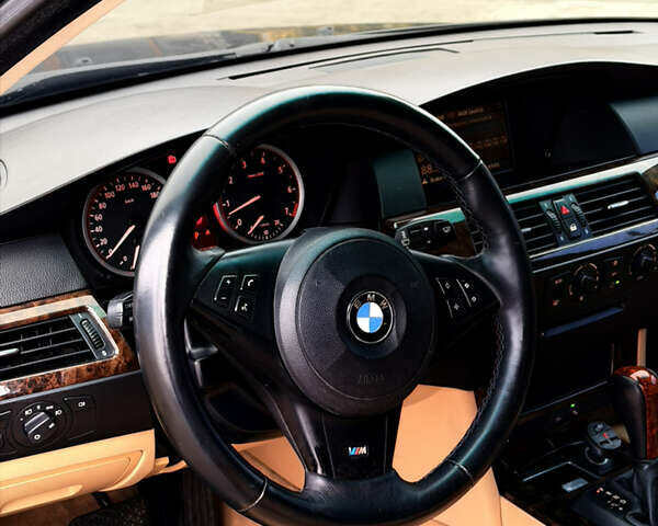 Черный БМВ 5 Серия, объемом двигателя 2.5 л и пробегом 220 тыс. км за 6750 $, фото 28 на Automoto.ua