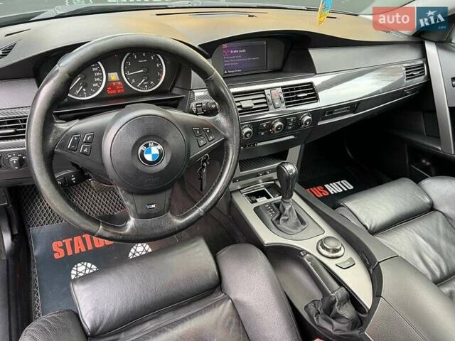 Чорний БМВ 5 Серія, об'ємом двигуна 3 л та пробігом 148 тис. км за 8100 $, фото 12 на Automoto.ua