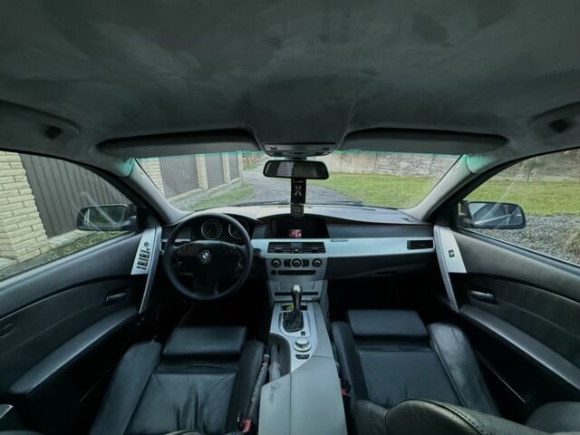 Черный БМВ 5 Серия, объемом двигателя 3 л и пробегом 380 тыс. км за 6700 $, фото 13 на Automoto.ua