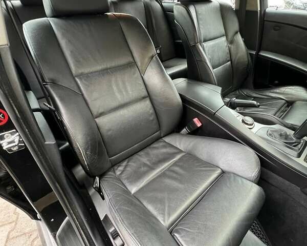 Чорний БМВ 5 Серія, об'ємом двигуна 3 л та пробігом 148 тис. км за 8100 $, фото 33 на Automoto.ua