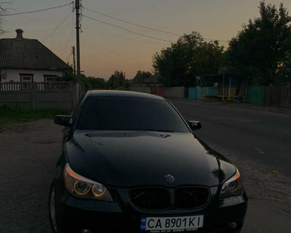 Черный БМВ 5 Серия, объемом двигателя 2.5 л и пробегом 300 тыс. км за 8500 $, фото 1 на Automoto.ua