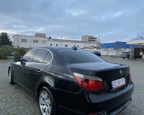 Черный БМВ 5 Серия, объемом двигателя 2.5 л и пробегом 374 тыс. км за 7300 $, фото 1 на Automoto.ua