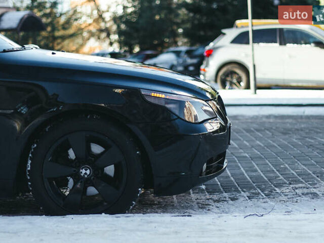 Черный БМВ 5 Серия, объемом двигателя 2.5 л и пробегом 450 тыс. км за 8299 $, фото 2 на Automoto.ua