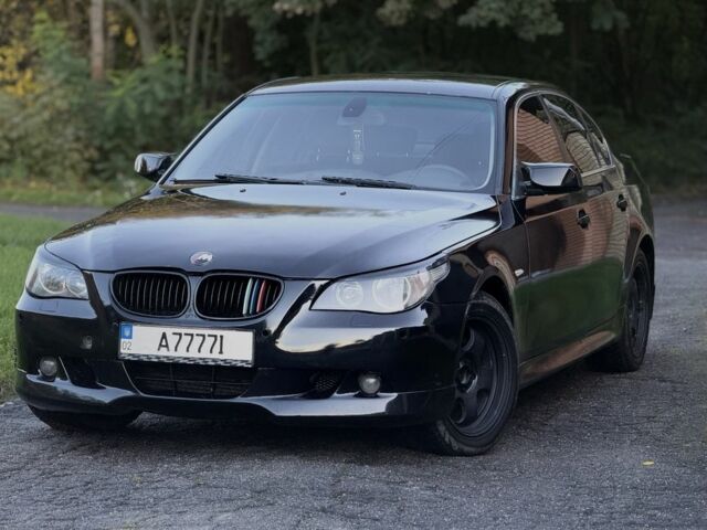 Черный БМВ 5 Серия, объемом двигателя 3 л и пробегом 380 тыс. км за 6700 $, фото 2 на Automoto.ua