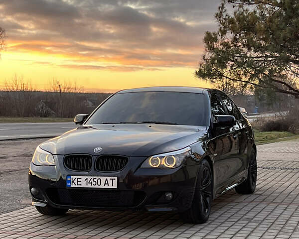 Чорний БМВ 5 Серія, об'ємом двигуна 3 л та пробігом 291 тис. км за 11900 $, фото 1 на Automoto.ua