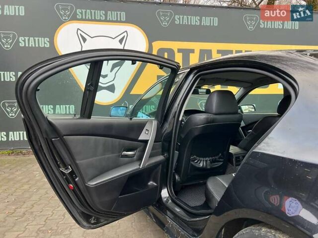 Чорний БМВ 5 Серія, об'ємом двигуна 3 л та пробігом 148 тис. км за 8100 $, фото 26 на Automoto.ua