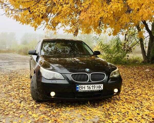 Черный БМВ 5 Серия, объемом двигателя 2.5 л и пробегом 170 тыс. км за 8500 $, фото 1 на Automoto.ua