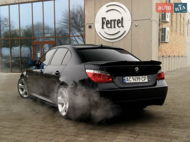 Черный БМВ 5 Серия, объемом двигателя 2.5 л и пробегом 220 тыс. км за 6750 $, фото 13 на Automoto.ua