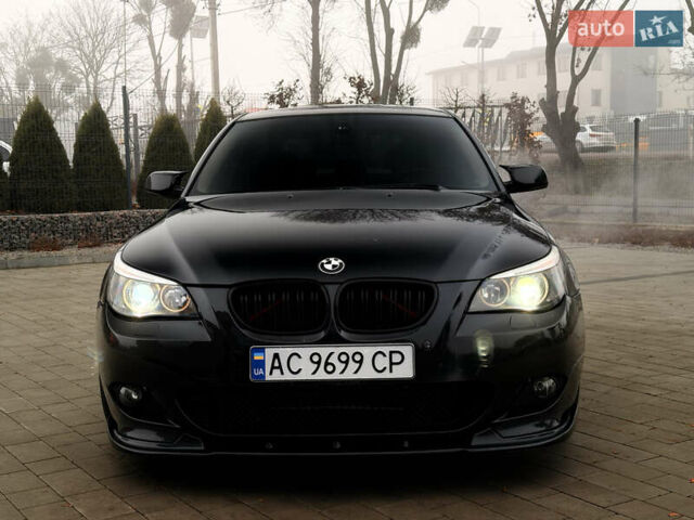 Черный БМВ 5 Серия, объемом двигателя 2.5 л и пробегом 220 тыс. км за 6750 $, фото 2 на Automoto.ua