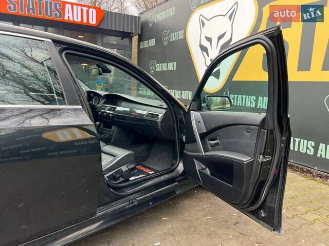 Чорний БМВ 5 Серія, об'ємом двигуна 3 л та пробігом 148 тис. км за 8100 $, фото 32 на Automoto.ua