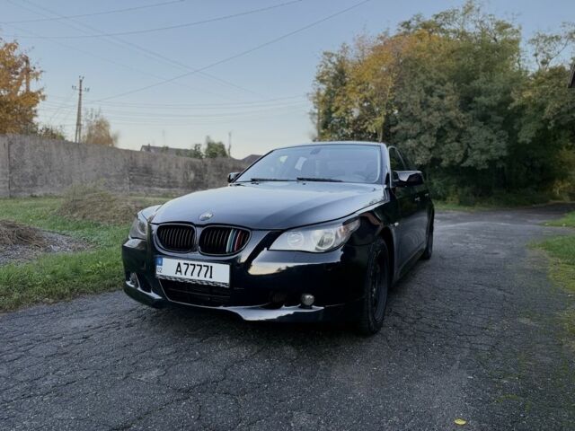 Черный БМВ 5 Серия, объемом двигателя 3 л и пробегом 380 тыс. км за 6700 $, фото 4 на Automoto.ua