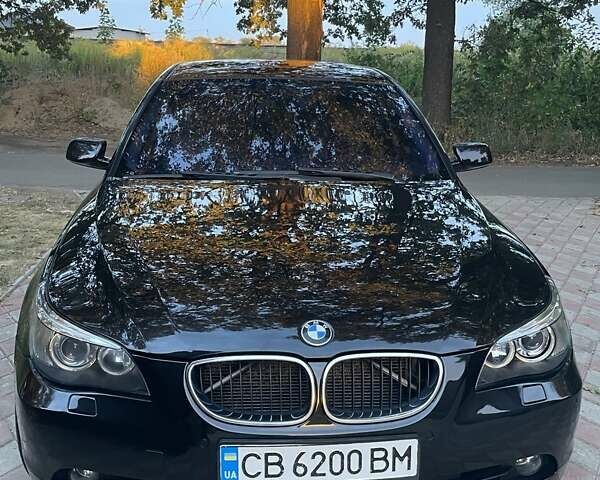 Черный БМВ 5 Серия, объемом двигателя 3 л и пробегом 360 тыс. км за 7500 $, фото 6 на Automoto.ua