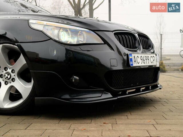 Черный БМВ 5 Серия, объемом двигателя 2.5 л и пробегом 220 тыс. км за 6750 $, фото 3 на Automoto.ua
