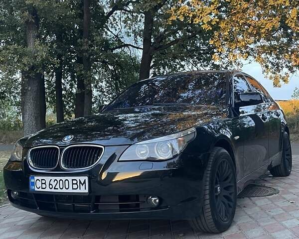 Черный БМВ 5 Серия, объемом двигателя 3 л и пробегом 360 тыс. км за 7500 $, фото 5 на Automoto.ua