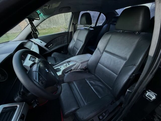 Черный БМВ 5 Серия, объемом двигателя 3 л и пробегом 380 тыс. км за 6700 $, фото 14 на Automoto.ua