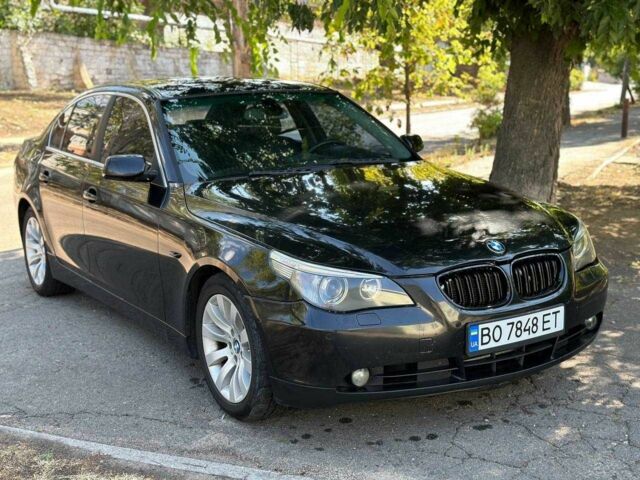 Черный БМВ 5 Серия, объемом двигателя 2.5 л и пробегом 350 тыс. км за 5800 $, фото 1 на Automoto.ua