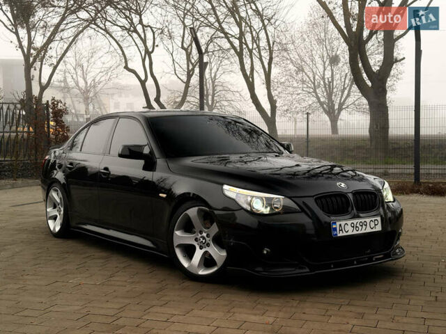 Черный БМВ 5 Серия, объемом двигателя 2.5 л и пробегом 220 тыс. км за 6750 $, фото 4 на Automoto.ua