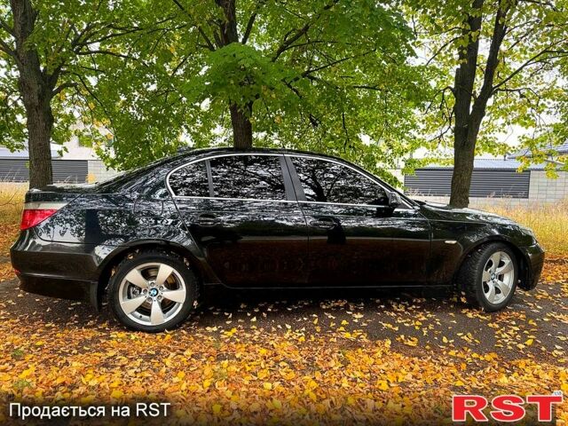 Черный БМВ 5 Серия, объемом двигателя 2.5 л и пробегом 280 тыс. км за 7500 $, фото 3 на Automoto.ua