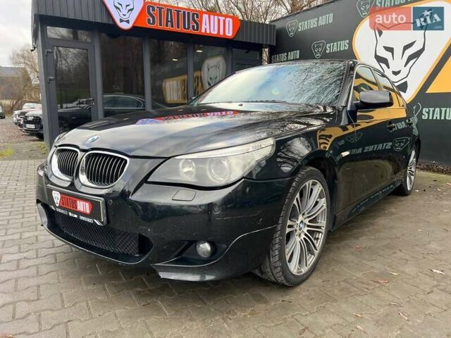 Чорний БМВ 5 Серія, об'ємом двигуна 3 л та пробігом 148 тис. км за 8100 $, фото 2 на Automoto.ua