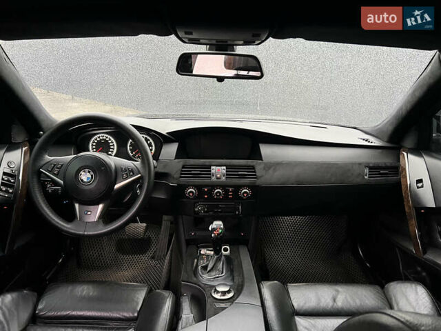 Черный БМВ 5 Серия, объемом двигателя 4.39 л и пробегом 215 тыс. км за 11500 $, фото 6 на Automoto.ua