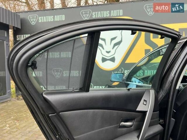 Чорний БМВ 5 Серія, об'ємом двигуна 3 л та пробігом 148 тис. км за 8100 $, фото 27 на Automoto.ua