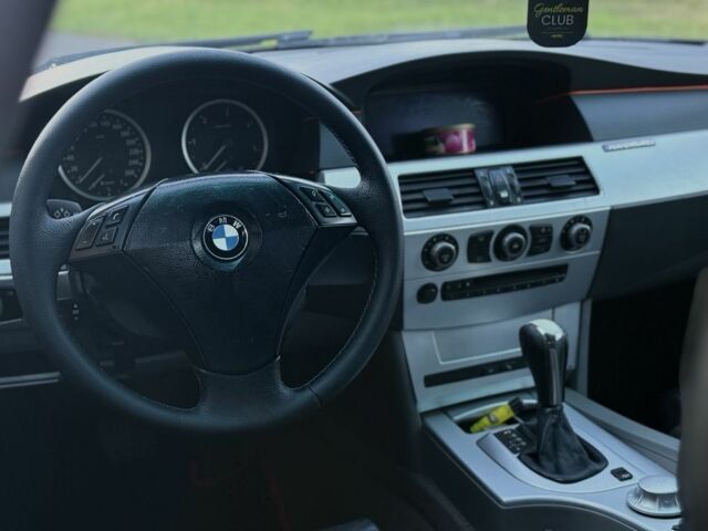 Черный БМВ 5 Серия, объемом двигателя 3 л и пробегом 380 тыс. км за 6700 $, фото 16 на Automoto.ua