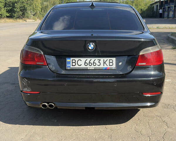 Черный БМВ 5 Серия, объемом двигателя 2.5 л и пробегом 405 тыс. км за 8200 $, фото 2 на Automoto.ua