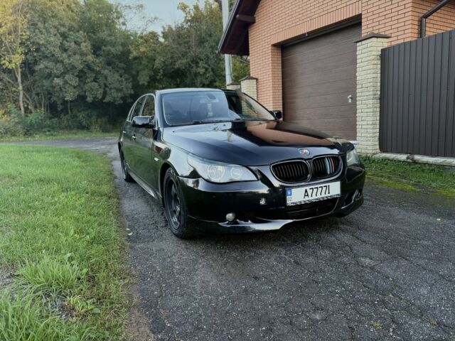 Черный БМВ 5 Серия, объемом двигателя 3 л и пробегом 380 тыс. км за 6700 $, фото 5 на Automoto.ua