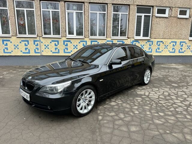 Черный БМВ 5 Серия, объемом двигателя 2.5 л и пробегом 252 тыс. км за 7800 $, фото 6 на Automoto.ua