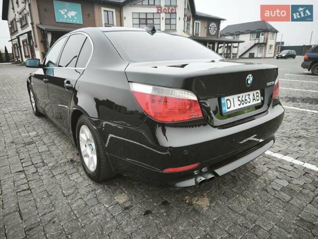Черный БМВ 5 Серия, объемом двигателя 2.5 л и пробегом 196 тыс. км за 7700 $, фото 10 на Automoto.ua