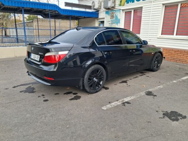 Черный БМВ 5 Серия, объемом двигателя 2.5 л и пробегом 288 тыс. км за 8000 $, фото 4 на Automoto.ua