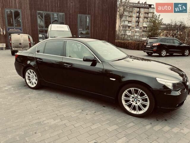 Черный БМВ 5 Серия, объемом двигателя 2.5 л и пробегом 276 тыс. км за 7750 $, фото 18 на Automoto.ua