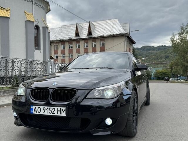 Черный БМВ 5 Серия, объемом двигателя 3 л и пробегом 365 тыс. км за 9500 $, фото 2 на Automoto.ua