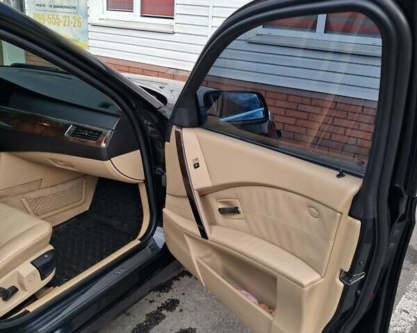Черный БМВ 5 Серия, объемом двигателя 2.5 л и пробегом 288 тыс. км за 8000 $, фото 6 на Automoto.ua